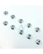 Tuercas hexagonal M5-8 para STIHL Maquinas [#92162610700] - 10pcs
