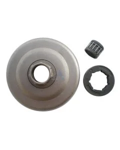 Tambor del Embrague y Jaula de Agujas para EFCO 156, 162, 165, 165HD - JOHN DEERE CS56, CS62 Motosierras